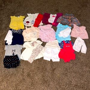 Bundle of Baby Girl Clothes